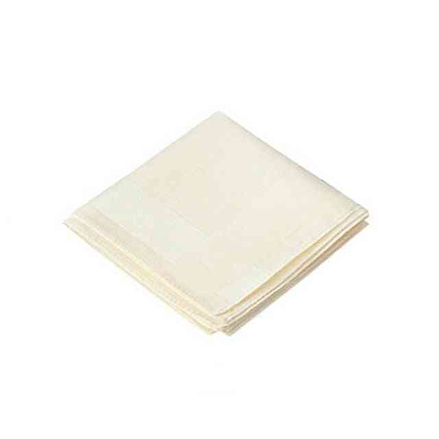 Pure Neck, Hair Scarf, Towel Handkerchief For Women - Plain Pocket Squares Hankies