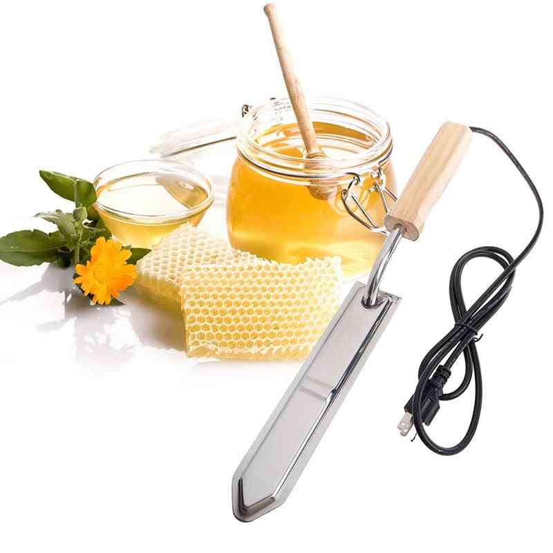 Apicultura elektromos mézes kés méhészeti eszközök gyorsan felmelegszik vágó lehúzó elszívó eszköz