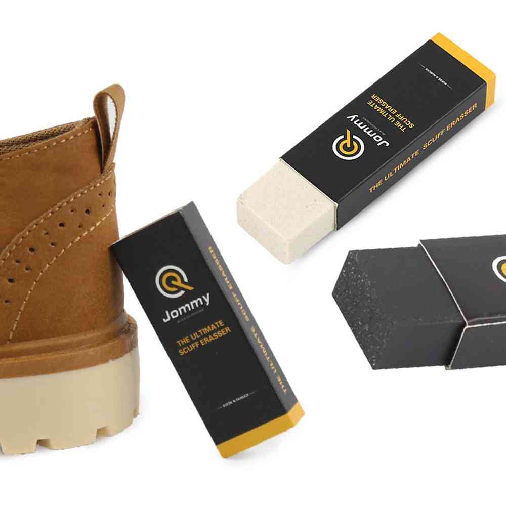 Clean Care Eraser, Rubber Block For Suede Leather Shoes, Boot