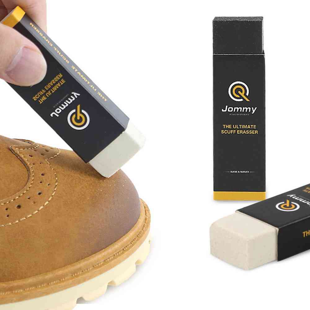 Clean Care Eraser, Rubber Block For Suede Leather Shoes, Boot