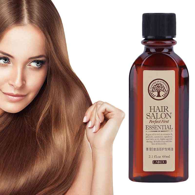 Morocco Argan Haircare Essential Oil - Nourish Scalp Repair Dry Damage Hair Treatment
