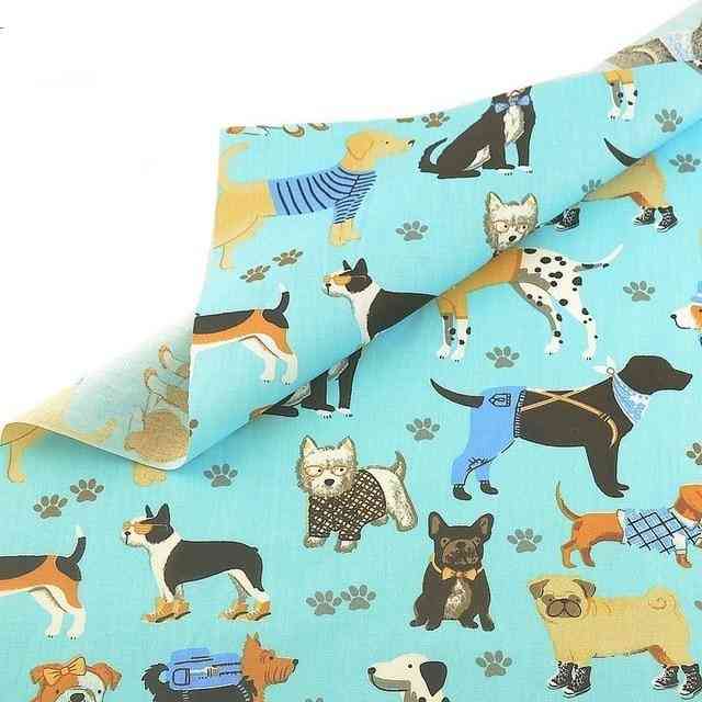 100% Cotton Twill Fabric Home Textile Diy Patchwork Sewing Cloth