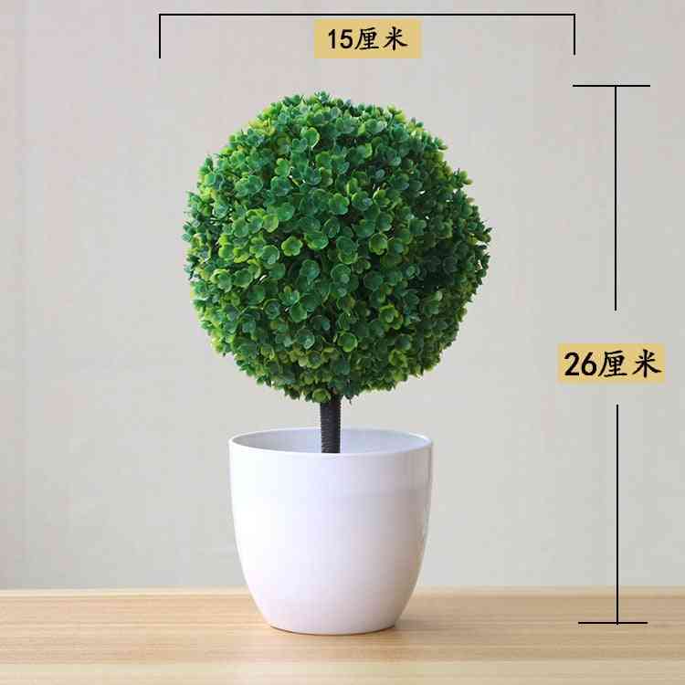 Artificial Bonsai Pot Plants-ornaments For Home And Decoration