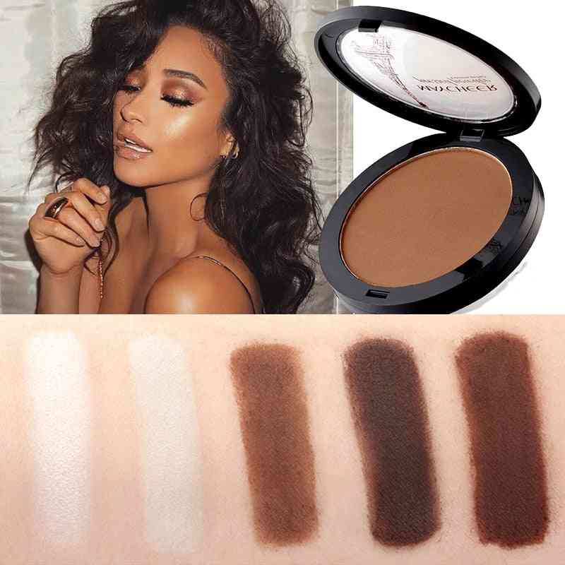 Face Contour And Highlighter Powder- Natural Foundation For Dark Skin