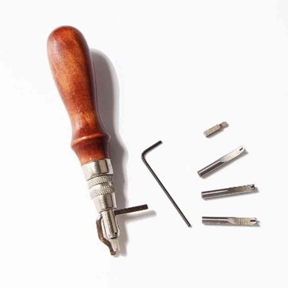 5 In 1 Professional Tool For Leather Craft