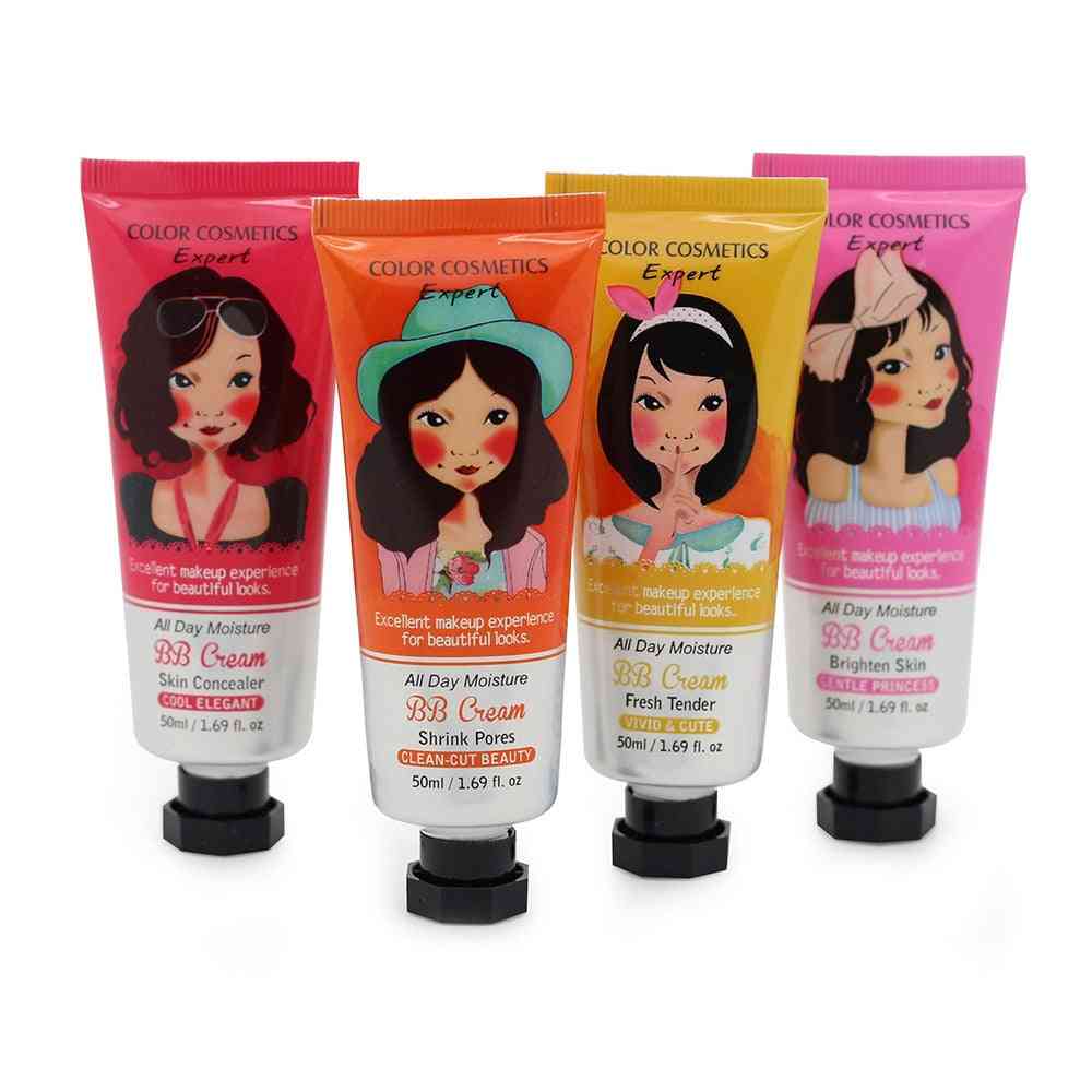 Makeup Face Base Cream Foundation For Make Up Concealer - Moisturizing Whitening Liquid Cosmetics