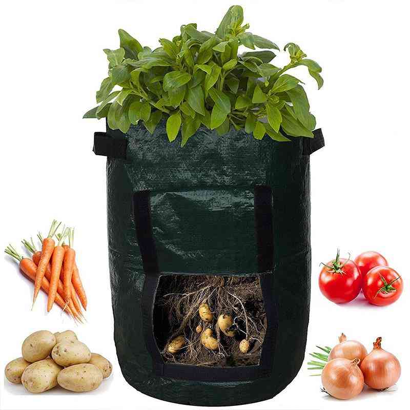 Potato Cultivation Planting Garden Pots - Plants Vegetable Growing Bag For Farm, Home And Garden
