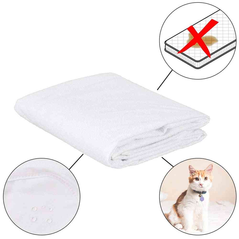 All Size Anti Mites Waterproof Mattress Pad, Cover, Protector For Bed