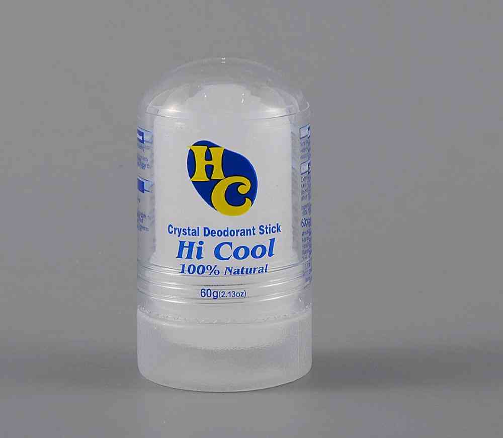 Desodorante de cristal alumbre stick body removedor de olores de axilas antitranspirante para hombres y mujeres