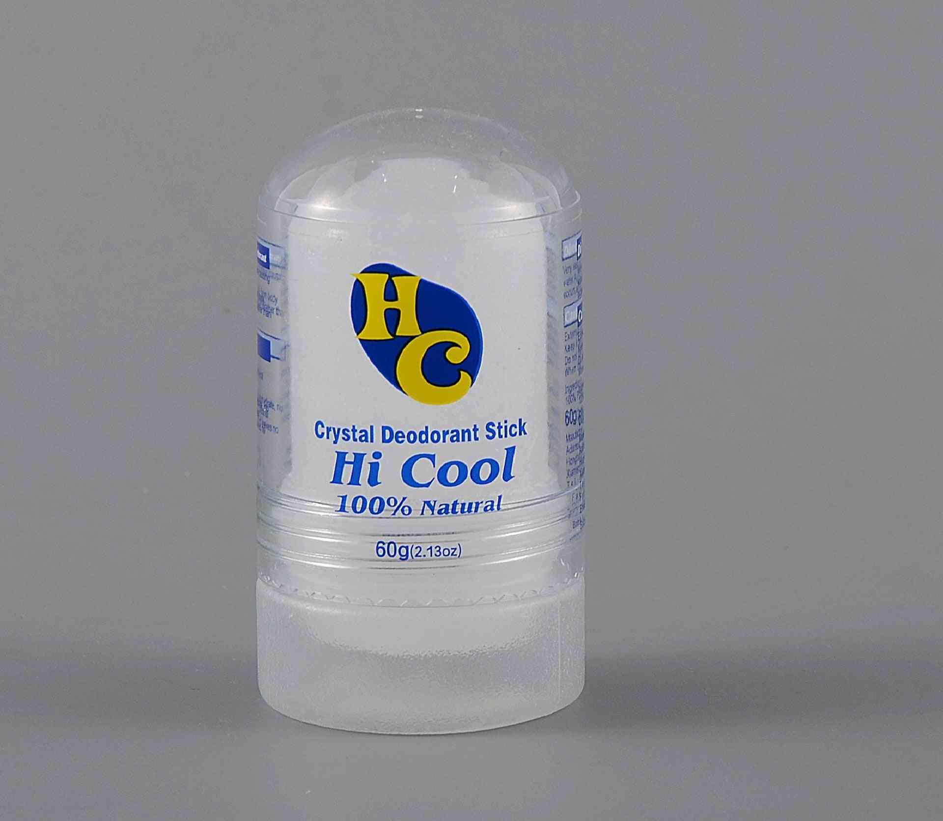 Kristall Deodorant Stick-Achselgeruchsentferner, Antitranspirant für Männer und Frauen