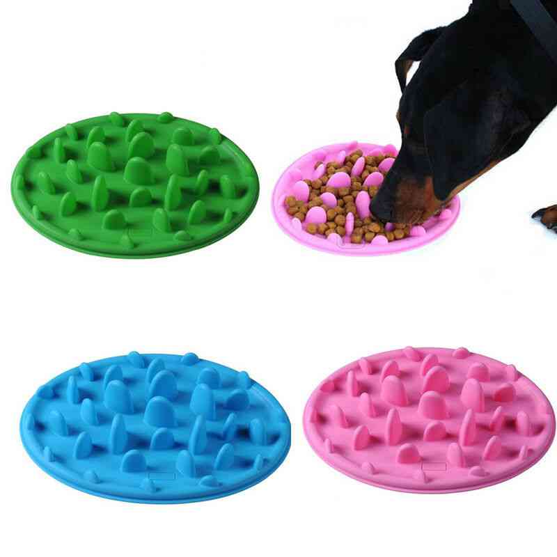 Interactive Feeder Digestion Pet Food Bowl Puzzle Slow Food Anti Choke Interactive Slow Feeding Feeder For Dogs Cats