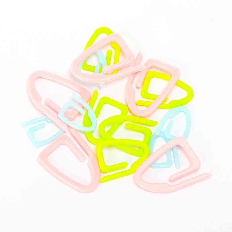 Silicone Stitch Markers For Crochet Hook, Knitting Needles Holder Tools