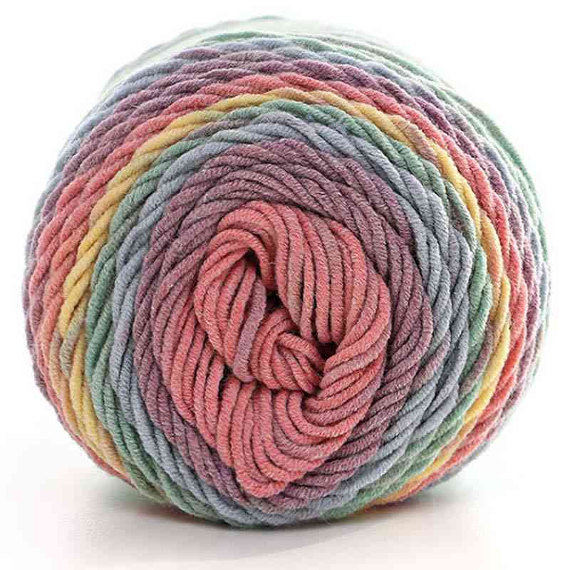 Fil de laine à tricoter en laine au crochet