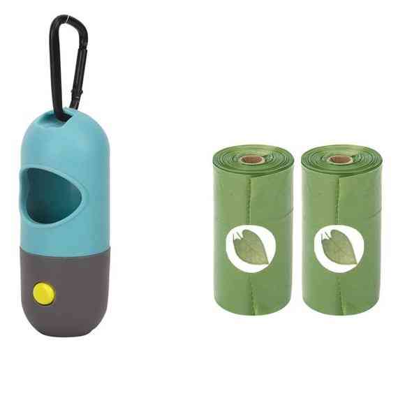 Pet Led Light Degradable Poop Bags/waste Bag Dispenser