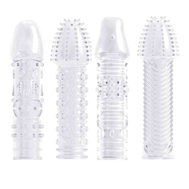Reusable, Highly Durable And Comfortable Crystal Cock Sleeves