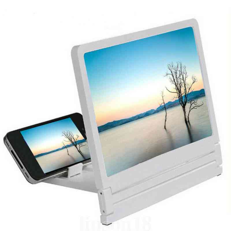 Zoom And Magnifying Glass- Folding, Hd Screen Amplifier