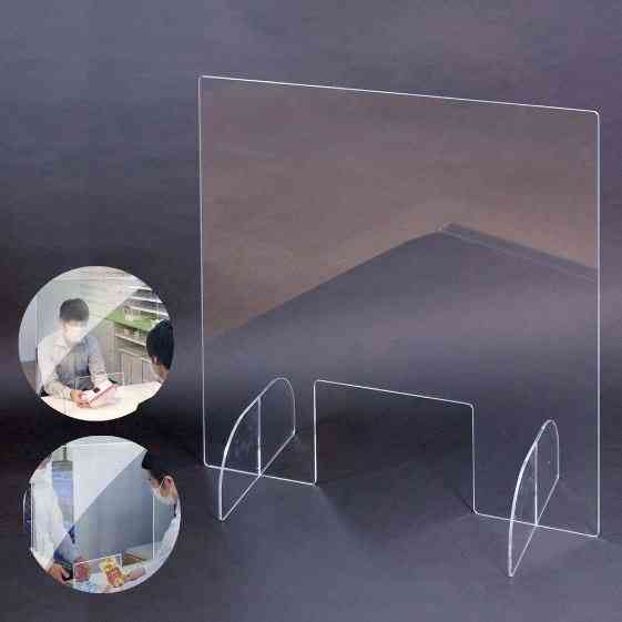 Dosseret de protection en acrylique transparent