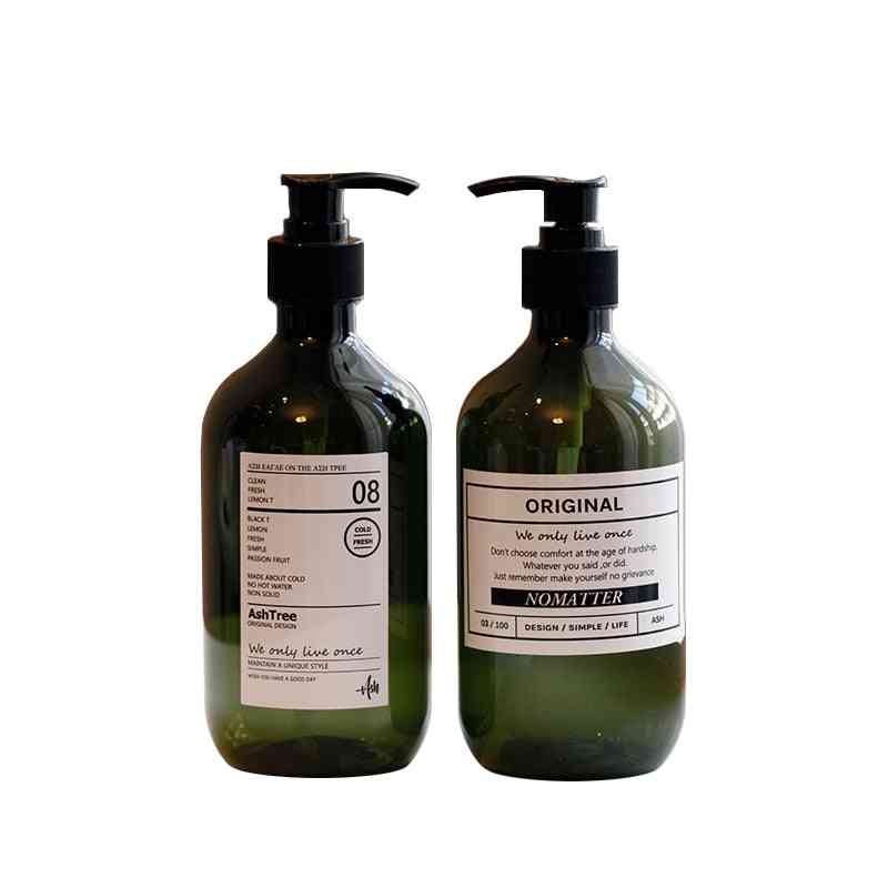 Saippua-annostelija kosmetiikkapullot kylpyhuoneen käsinpuhdistusaine shampoo vartalonpesuemulsio pullo ulkona matkustamiseen