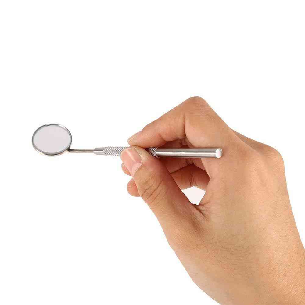 Dental Inspection Mirror - Teeth Cleaning From Stainless Steel Dentist