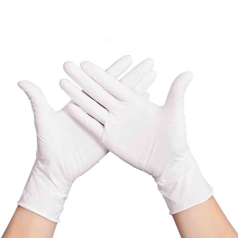 Guantes desechables guantes de limpieza de goma de látex guantes de limpieza de jardín universales limpieza del hogar azul oscuro
