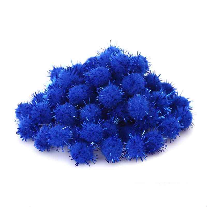 Stems Bendaroos Christmas Plush Ball - Pompom Hair Root Diy Craft Supplies