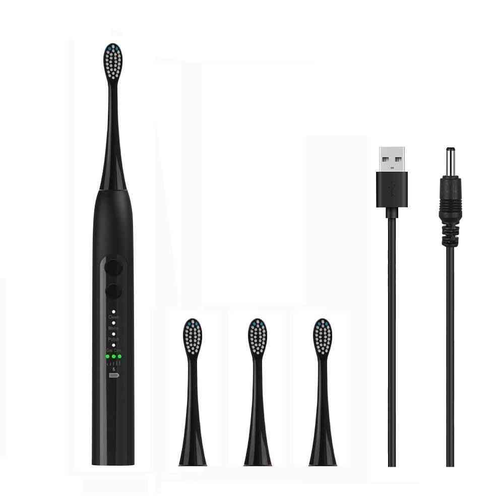 Vip Sonic Electric Toothbrush Rechargeable 12 Modes Ultrasonic Automatic Face, Head Cleansing Brush Machine