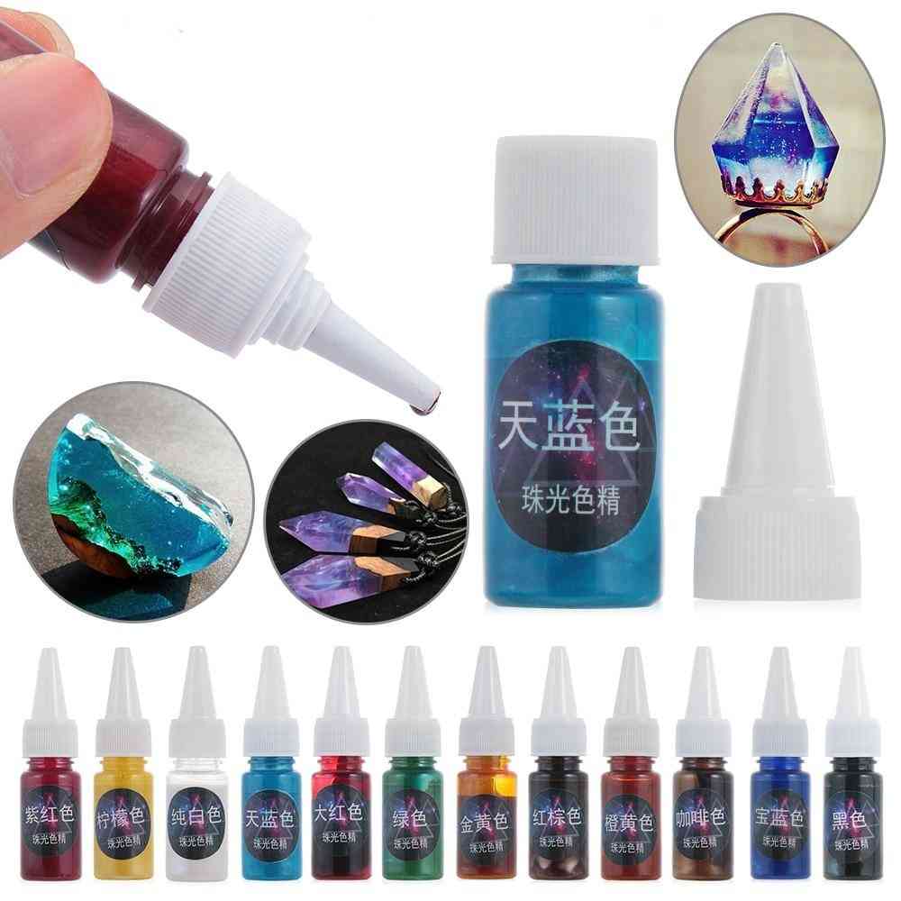 Folyékony gyöngygyanta pigment UV epoxigyanta barkácsolás kézműves készítésű ékszer kiegészítők számára