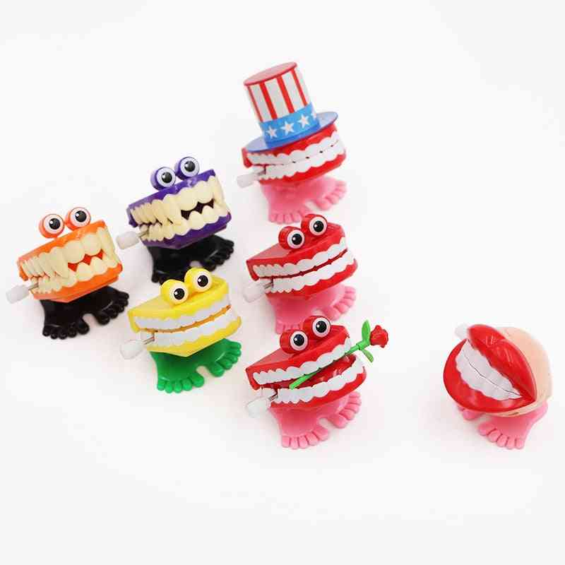 1бр 7 размера подарък за зъбни скокове, подарък за зъби с форма на зъби, креативна играчка за зъби за подарък за зъболекар