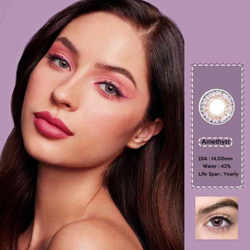 Colored Contact Lenses - 3 Tone Series For Dark Eyes