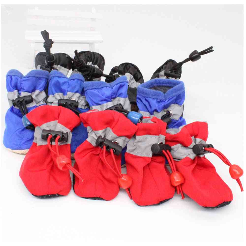 Waterdichte antislip schoenen voor huisdieren voor kleine honden katten chihuahua yorkie dikke sneeuw hondenlaarzen sokken