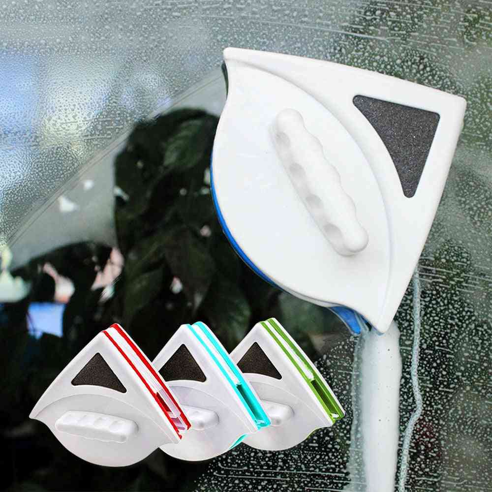 Doppelseitige magnetische Fensterputzerbürste zum Waschen von Fensterglasreinigung Haushaltswaschfenstermischer Magnetglasreiniger