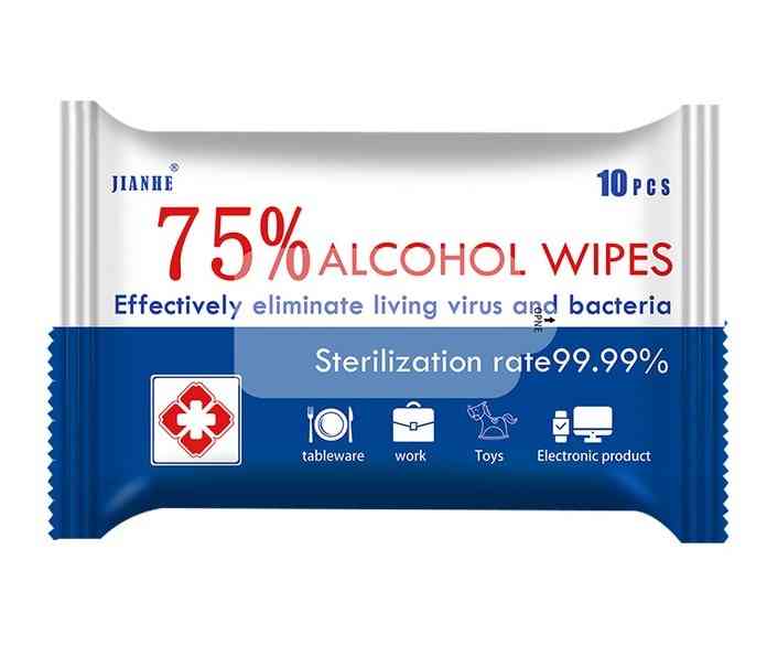 80pcs Disinfect Alcohol Pads For Antiseptic Sterilization