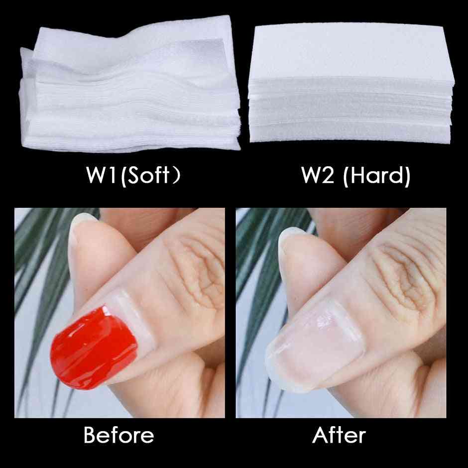 Nail Polish Remover Wraps Pure Cotton Paper Wipe - Degreaser Pads Soak Off Lint-free Napkins For Manicure Tools