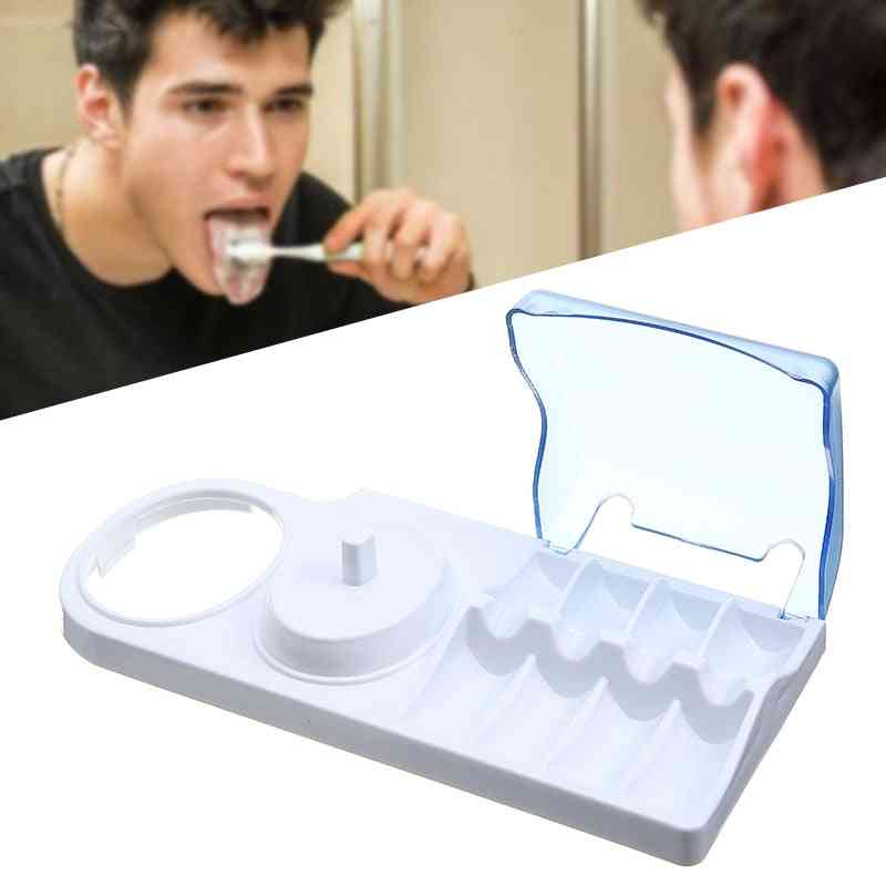 Duální držáky nabíječky elektrický zubní kartáček - stojan na zubní kartáčky s držákem hlavy s jednou nabíječkou
