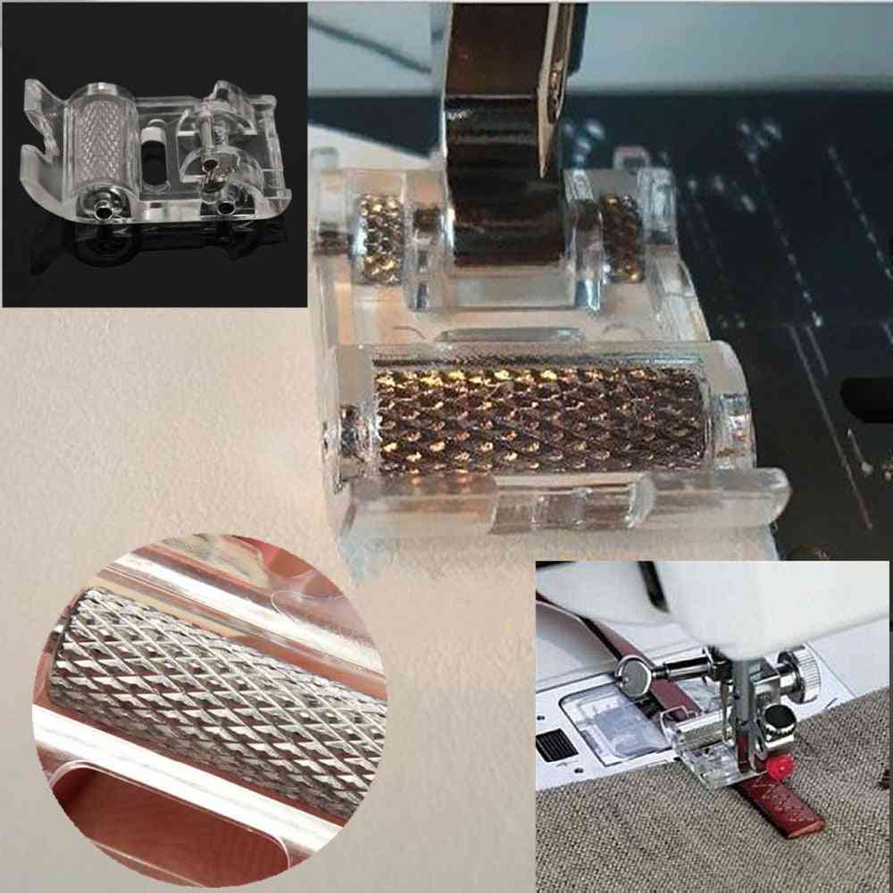 Low Shank Roller Presser Foot For Snap, Home Art Sewing Machine Tools