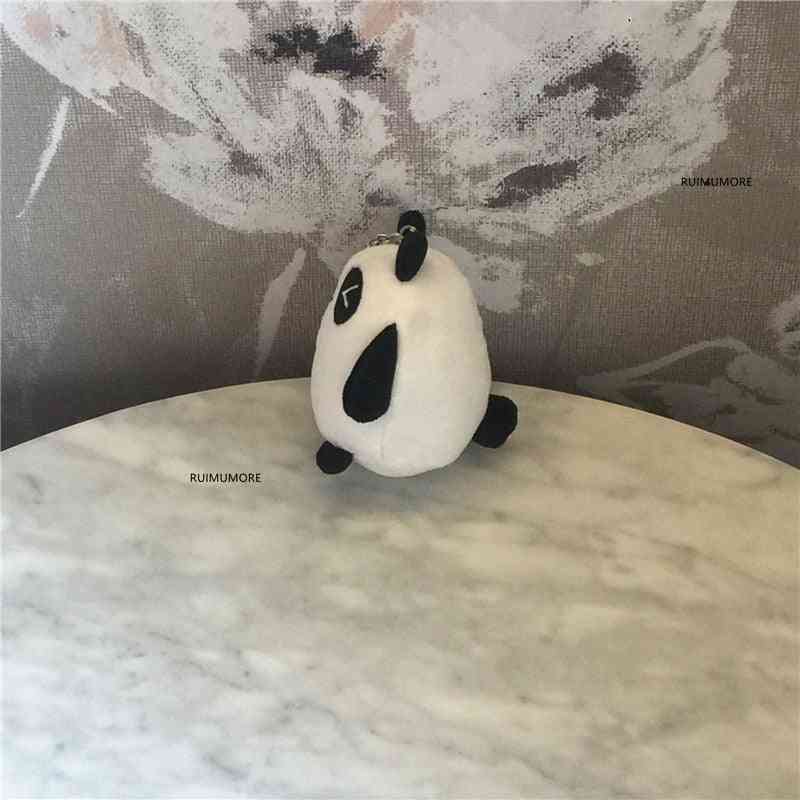 Schattig 9 cm ong. panda - pluchen speelgoedpop; cadeau kleine hanger gevuld knuffel