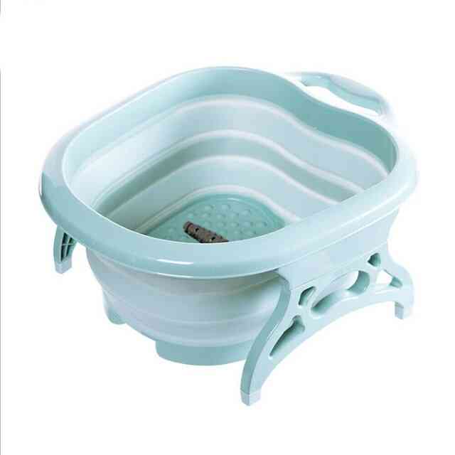 Portable Foot Washing Basin, Spa Bucket And Pedicure Bath Soaking Tub
