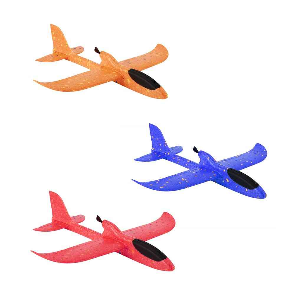 Electric Assisted Glider Foam Powered Flying Plane - Rechargeable Electric Aircraft Model Educational For