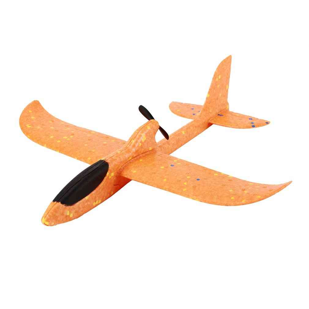 Electric Assisted Glider Foam Powered Flying Plane - Rechargeable Electric Aircraft Model Educational For