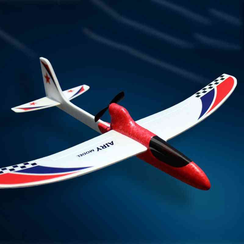 Rc Airplanes Capacitor Electric Hand Throwing Glider Diy Airplane Model - Hand Launch Throwing Glider Educational Toy For Children