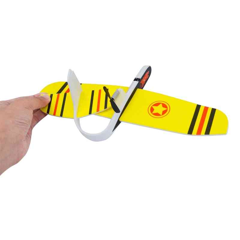 Handkast flygande segelflygplan skumflygmodell - festpåse fyllmedel flygande segelflygplanplan leksaker