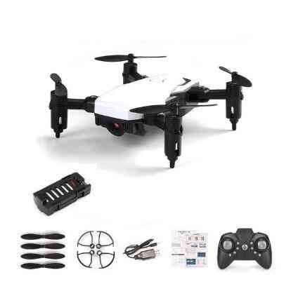 Mini RC drone med 4k 5mp hd kamera - foldbare droner, højde hold d2 lomme professionel quadcopter dron