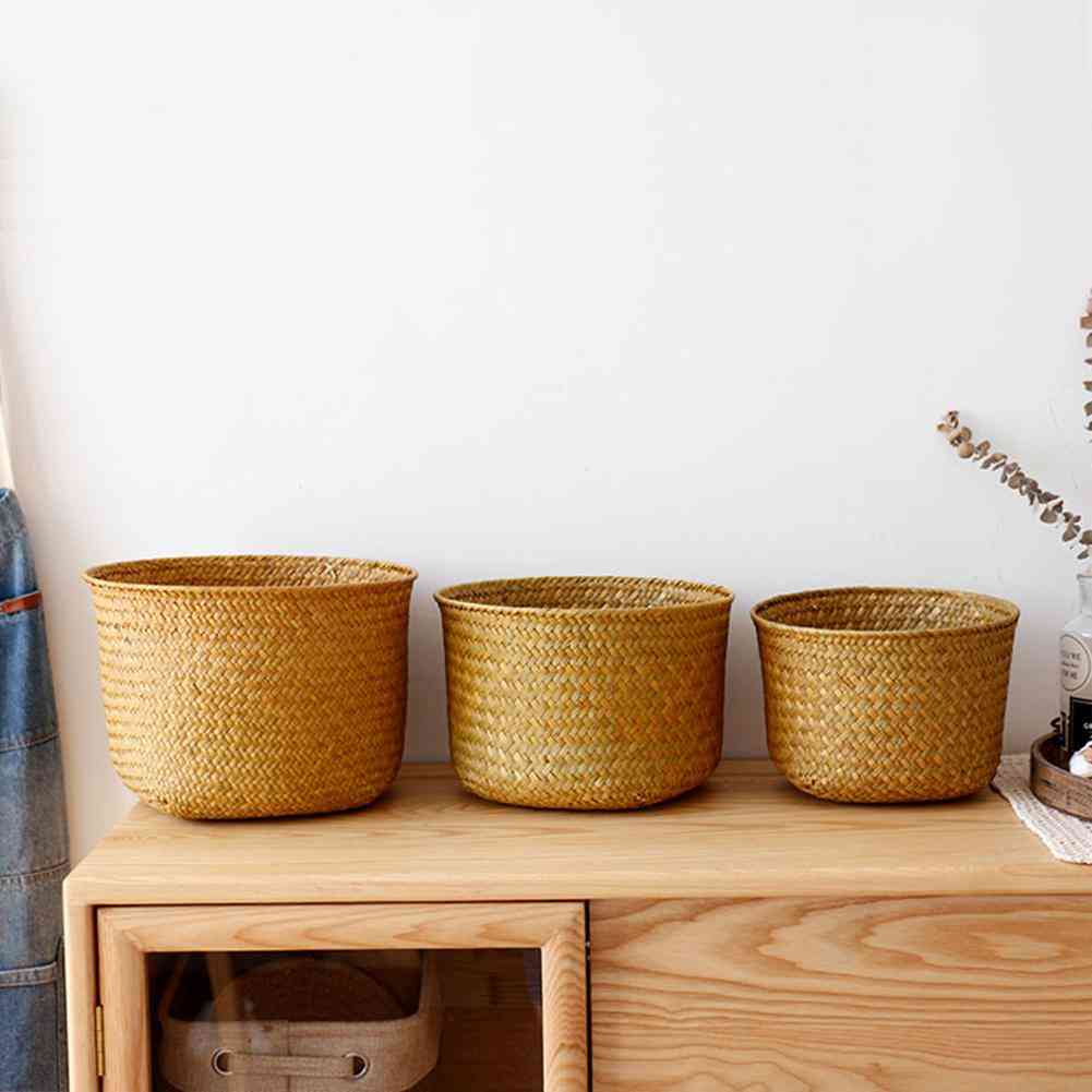 Nordic Style Hand Woven Storage Basket