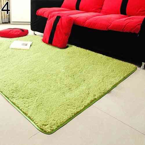 Nová barva bonbónů, měkký, protiskluzový koberec, chlupatý koberec pro život, podlaha v ložnici