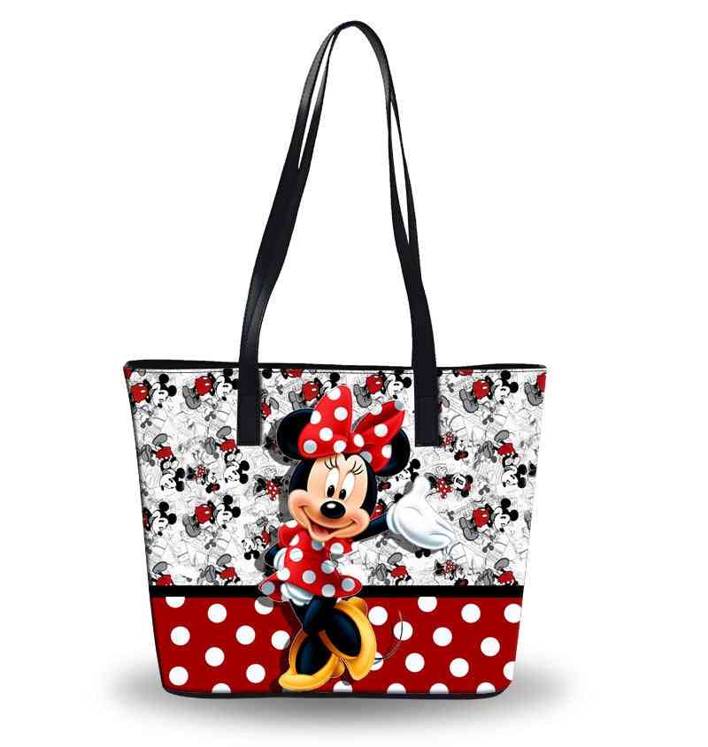 Disney mickey mouse - водоустойчива дамска чанта с голям капацитет за дамска мода