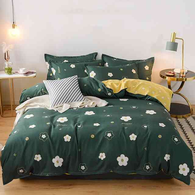 Stilfuldt komfortabelt nordisk trykning sengetøjssæt