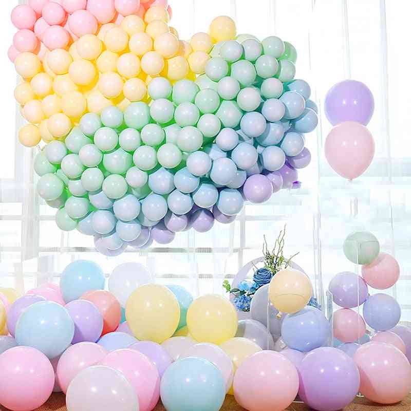 Macaron Latex Pastel Candy Balloon - Baby Shower Decor
