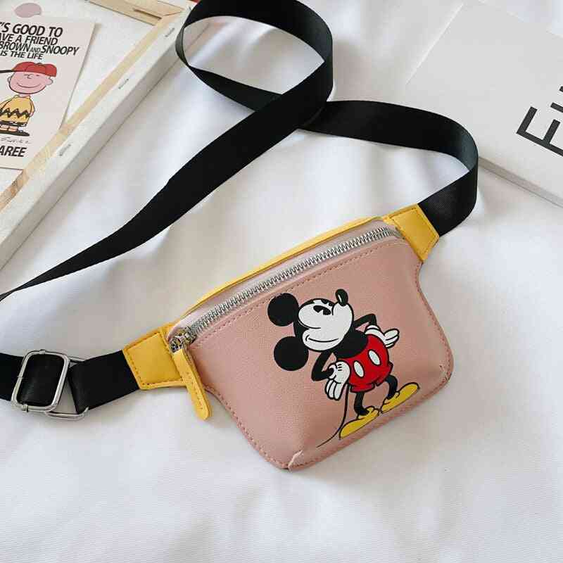 Disney Cartoon Girl / Boy Messenger Bag - Minnie Mickey Mouse Shoulder Bag