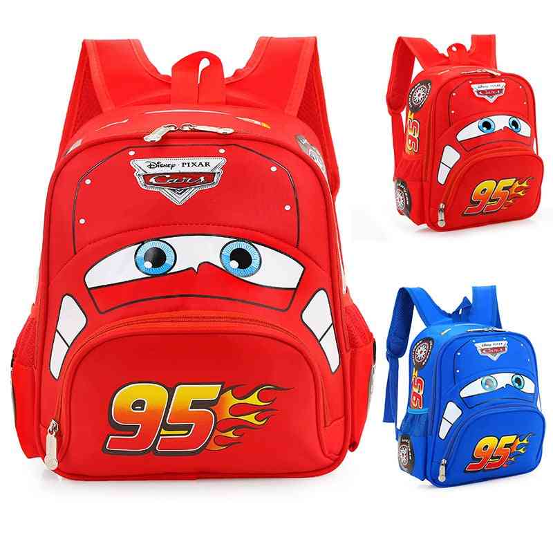 Plush Car Children's Bag - Kindergarten Baby Safety Backpack For Primary School Students 3 - 6 Years Old