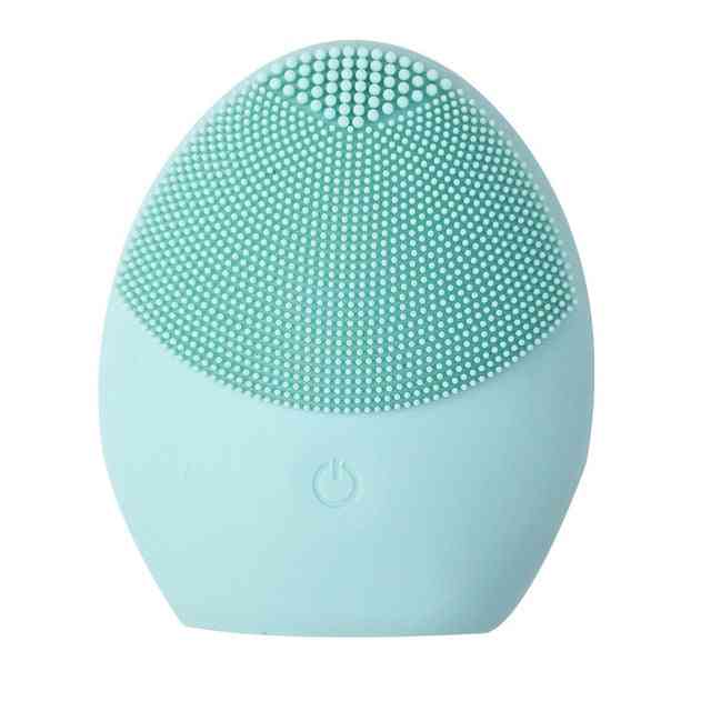 Silicone, Face Deep Cleansing Electric Massage Brush